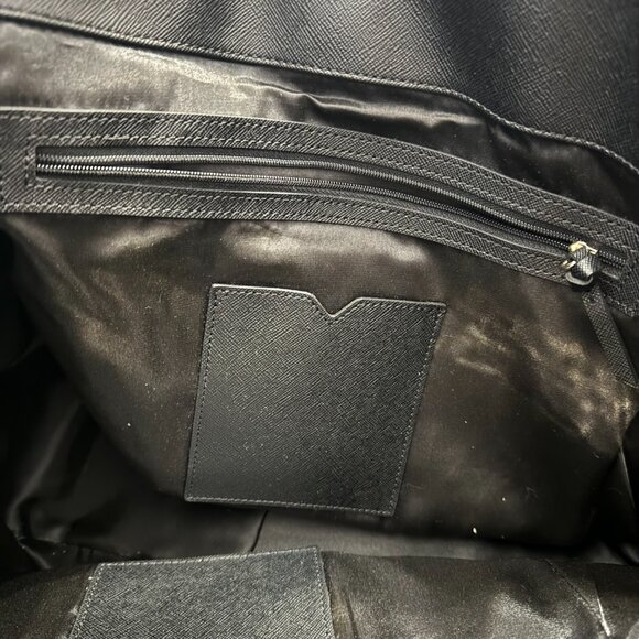 NWT DKNY Black Crocodile Embossed Leather Hobo Bag - Picture 14 of 14